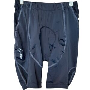 Sportneer Cycling Shorts Adult Medium Black Padded Compression Workout Bicycle